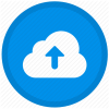 Cloud upload icon for upgrades